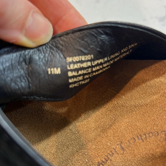 Sofft Leather Clarissa Wedge Heels padded insole Woven details Size 11W - Picture 3 of 16